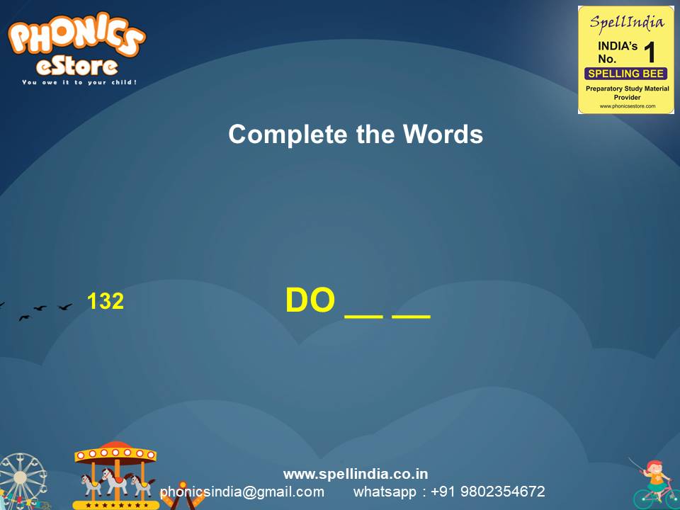 spell-bee-competition-exam-class-1-2-3-4-5-words